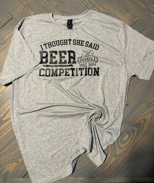 I Thought She Said Beer Competition