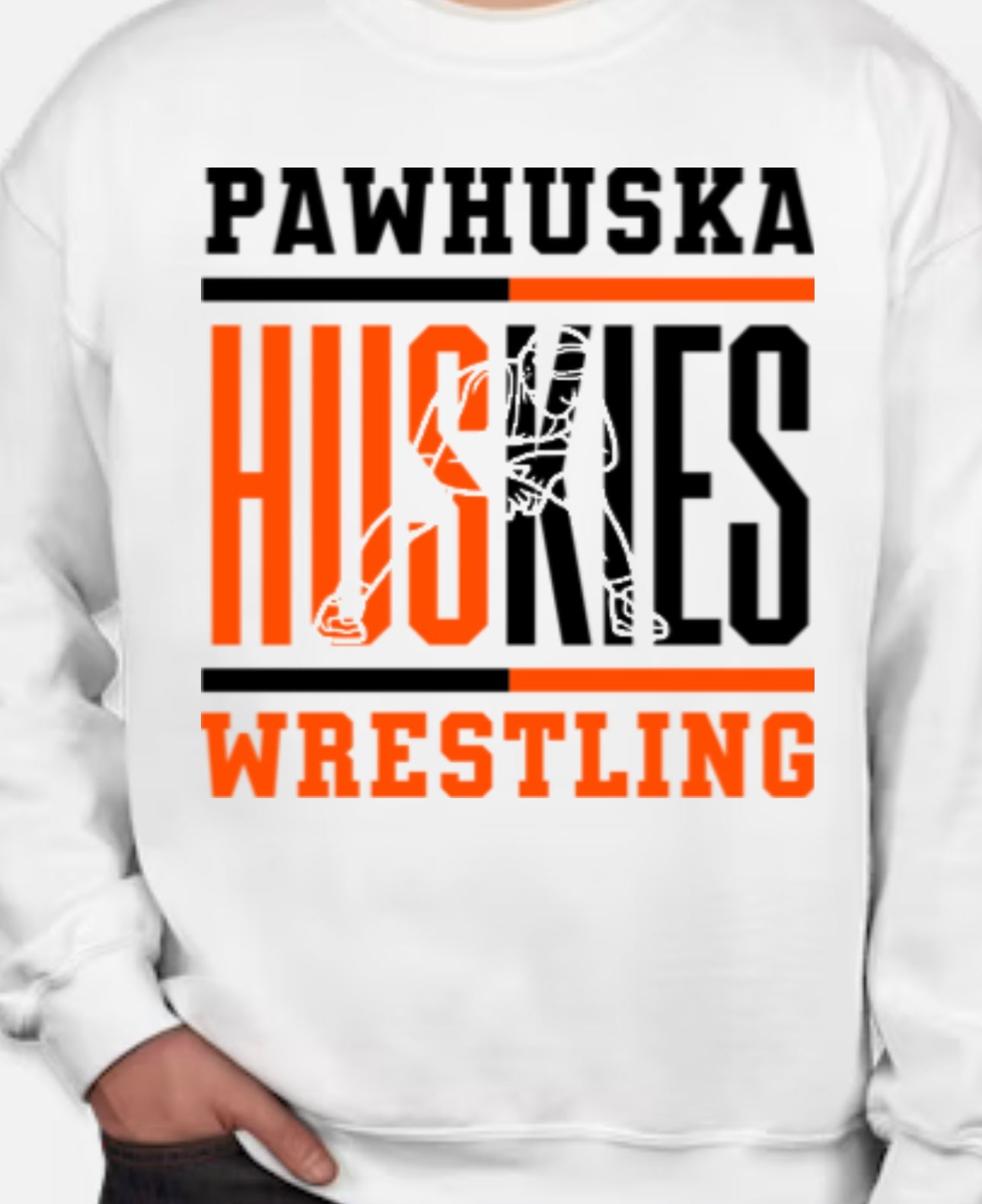 Pawhuska Wrestling Long Sleeve T-Shirt