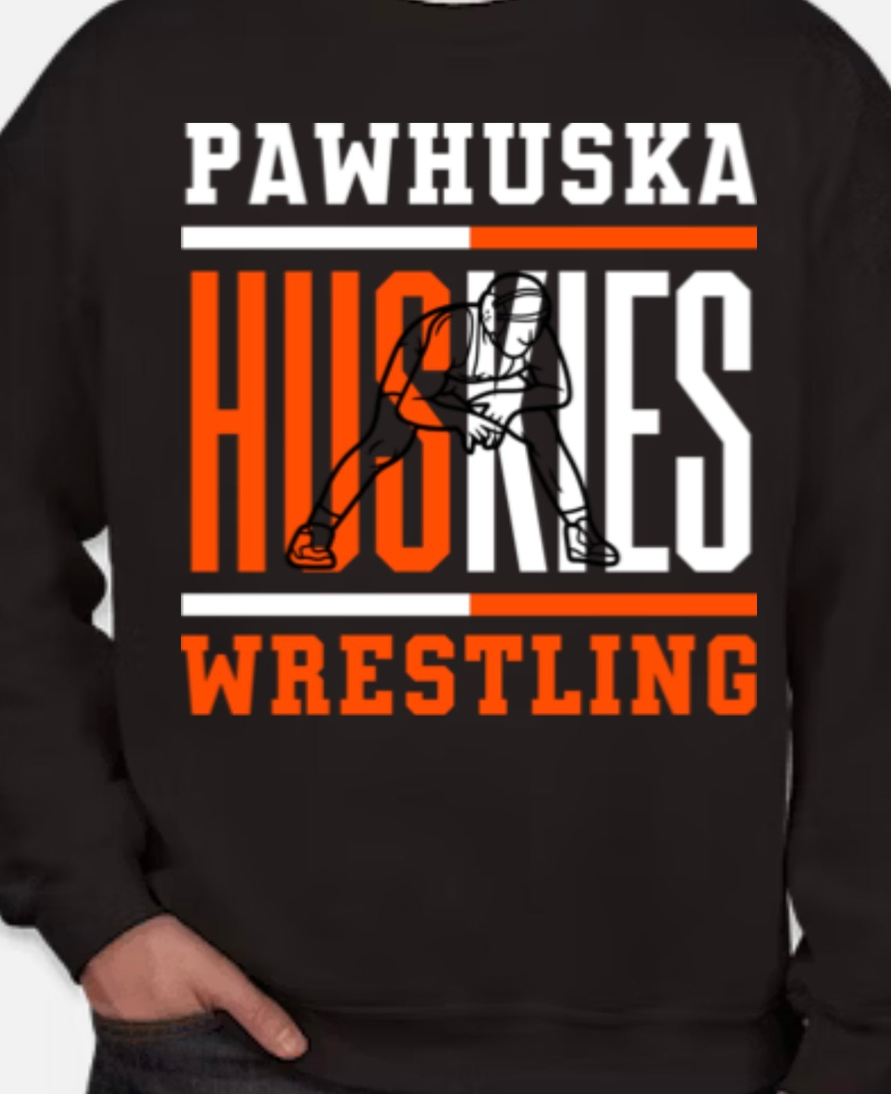 Pawhuska Wrestling Crewneck