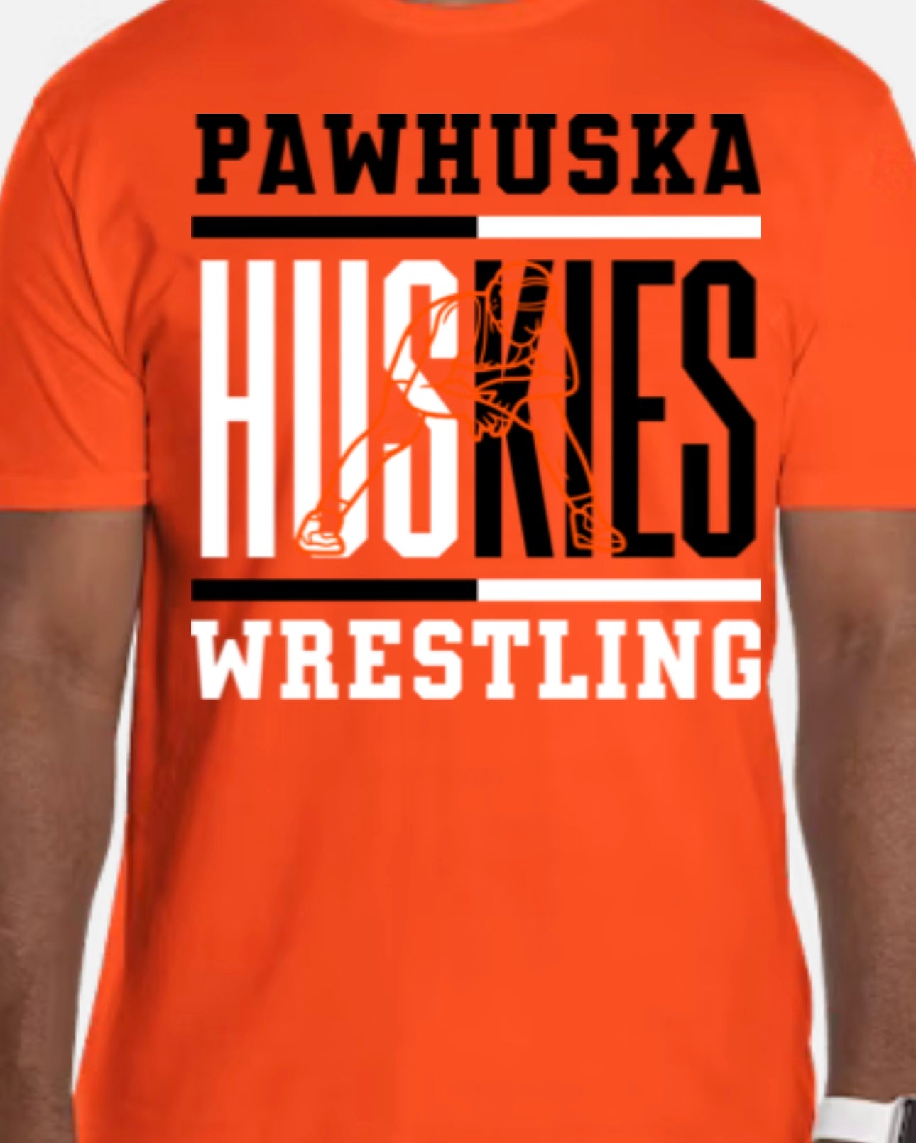 Pawhuska Wrestling Long Sleeve T-Shirt