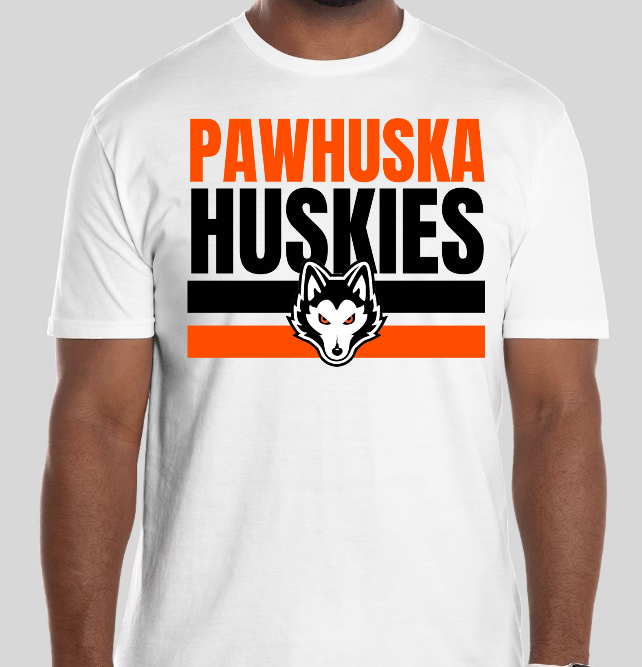 Pawhuska Huskies Unisex Short Sleeve Tee