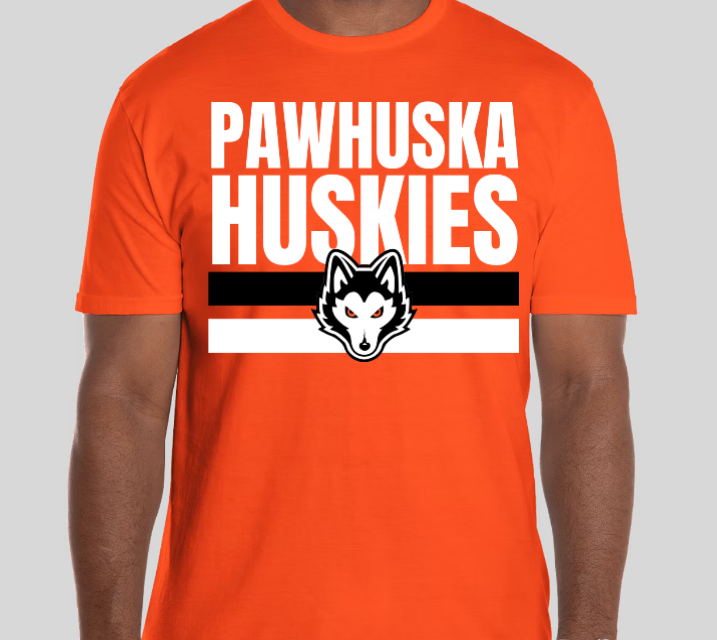 Pawhuska Huskies Unisex Short Sleeve Tee