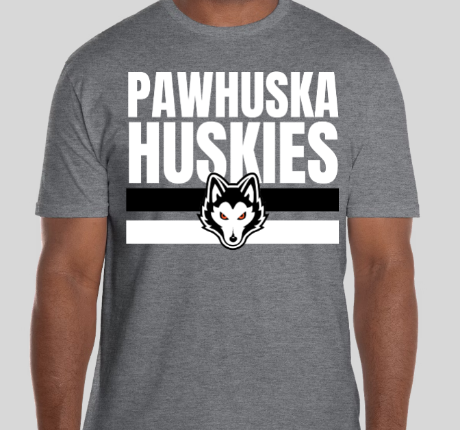 Pawhuska Huskies Unisex Short Sleeve Tee