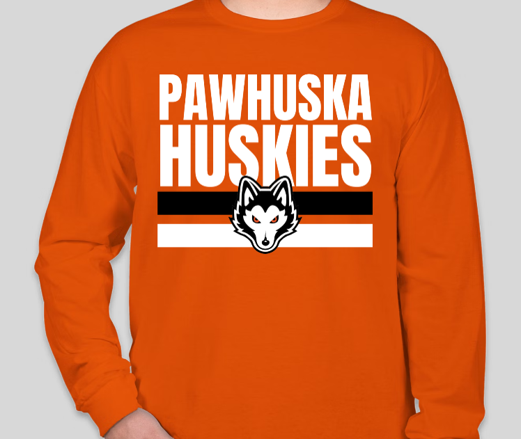 Pawhuska Huskies Unisex Long Sleeve Tee