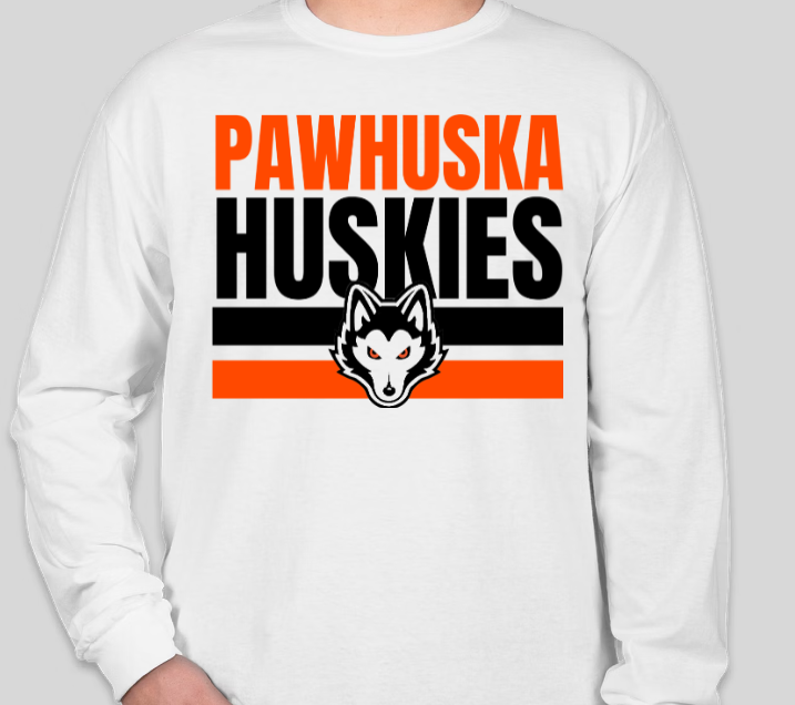 Pawhuska Huskies Unisex Long Sleeve Tee