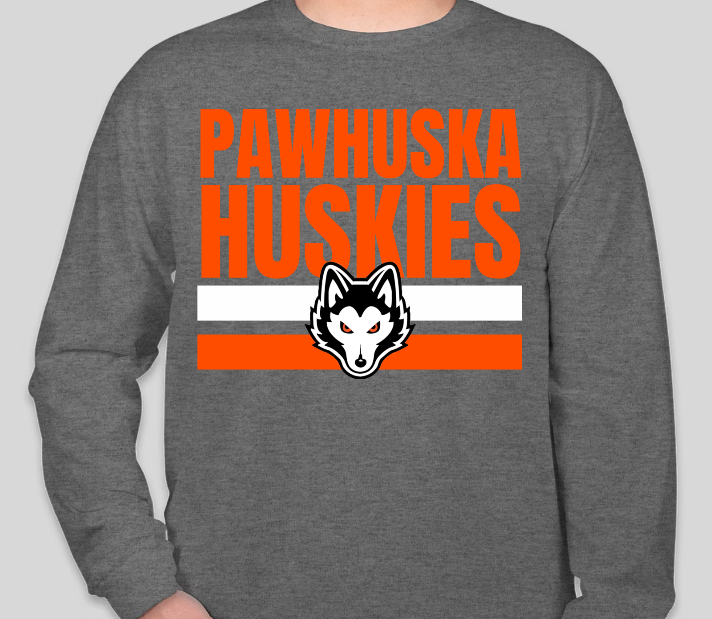 Pawhuska Huskies Unisex Long Sleeve Tee