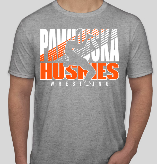 Pawhuska Huskie Wrestling Tee