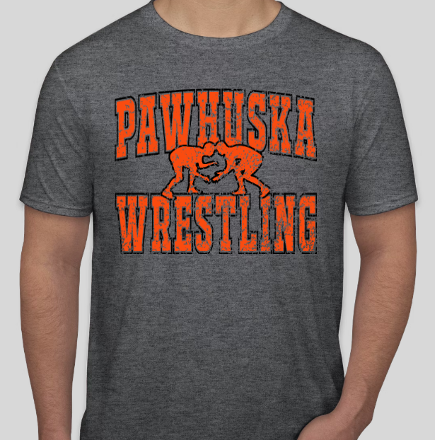 Pawhuska Huskie Wrestling Tee