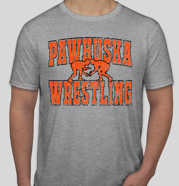 Pawhuska Huskie Wrestling Tee