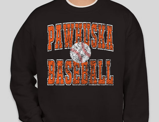 Huskie Baseball- Crewneck Sweatshirt