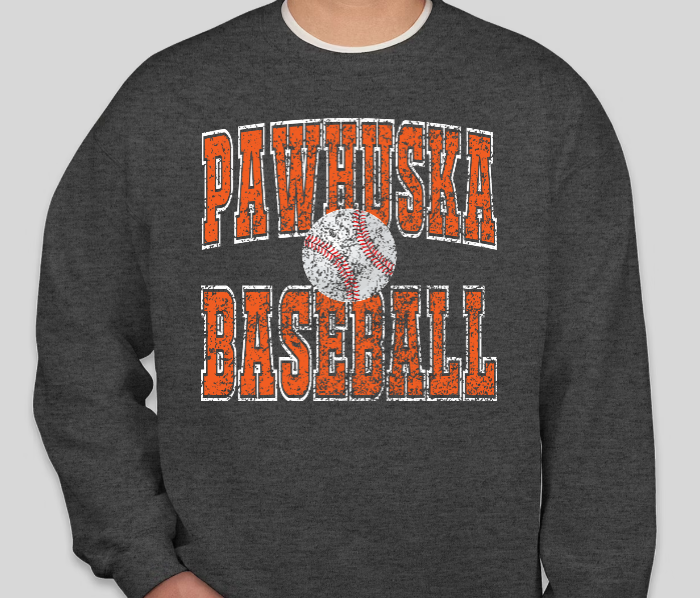 Huskie Baseball- Crewneck Sweatshirt