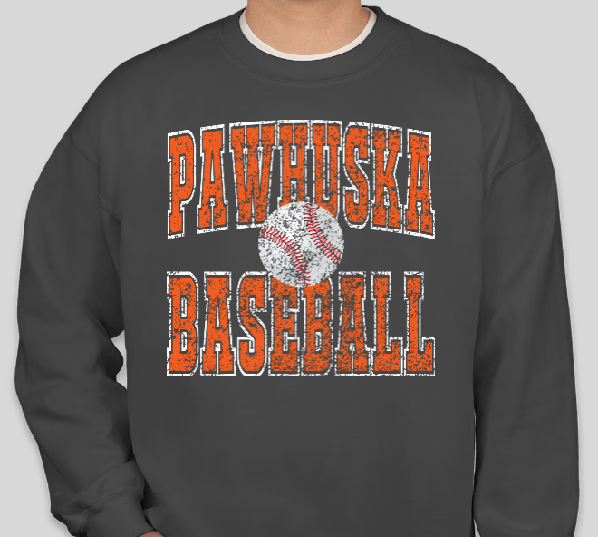 Huskie Baseball- Crewneck Sweatshirt