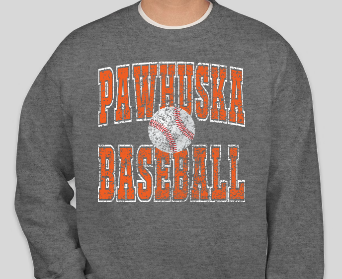 Huskie Baseball- Crewneck Sweatshirt