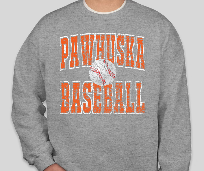 Huskie Baseball- Crewneck Sweatshirt