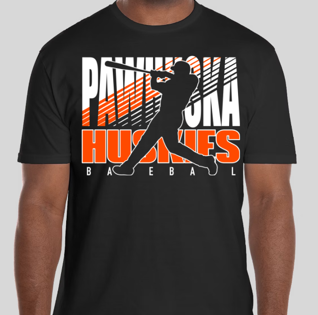 Pawhuska Huskie Baseball Tee