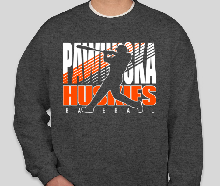 Pawhuska Baseball- Crewneck Sweatshirt