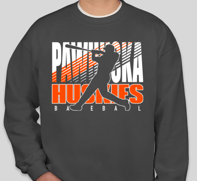 Pawhuska Baseball- Crewneck Sweatshirt