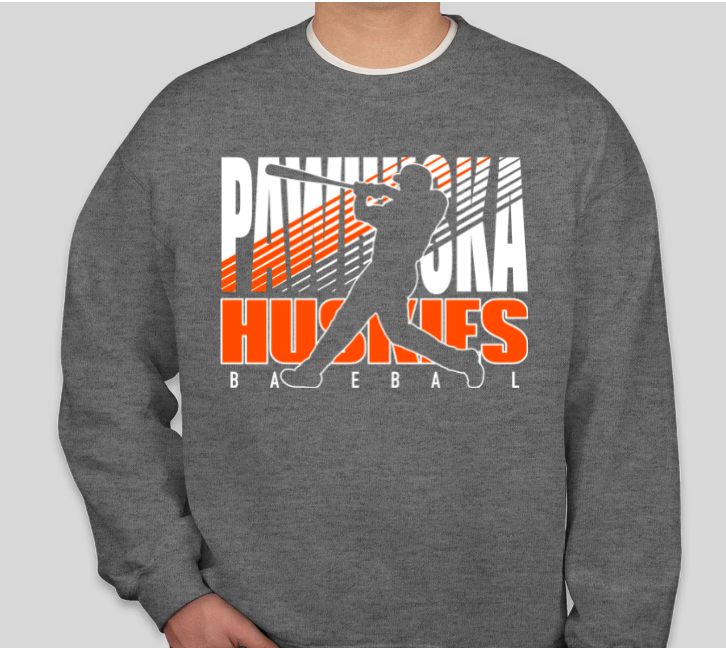 Pawhuska Baseball- Crewneck Sweatshirt