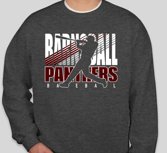 Barnsdall Panthers Baseball Crewneck