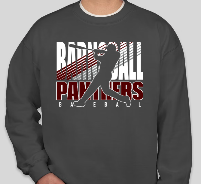 Barnsdall Panthers Baseball Crewneck