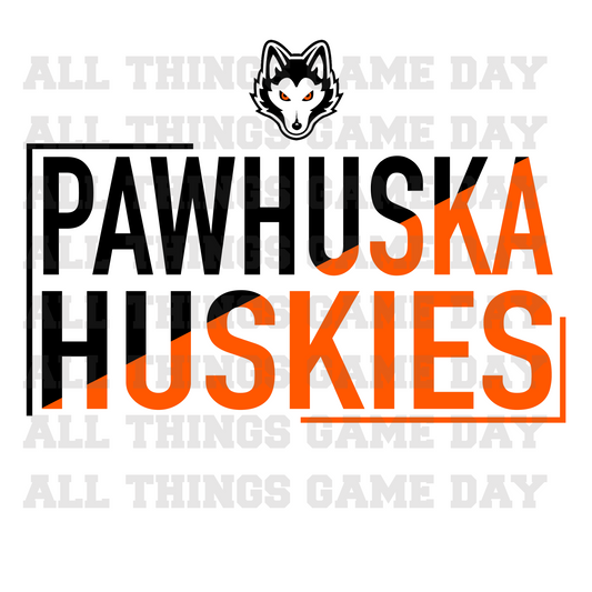 Pawhuska Huskies Short Sleeve Tee